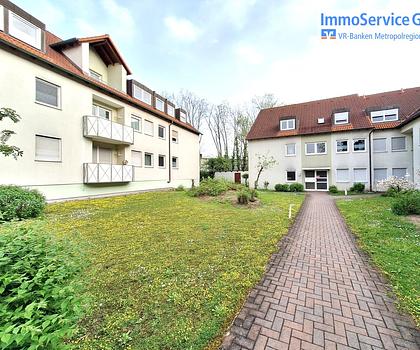 Aktuell leerstehende 1-Zimmer-Wohnung mit Balkon und TG-Stellplatz in Erlangen-Bruck!